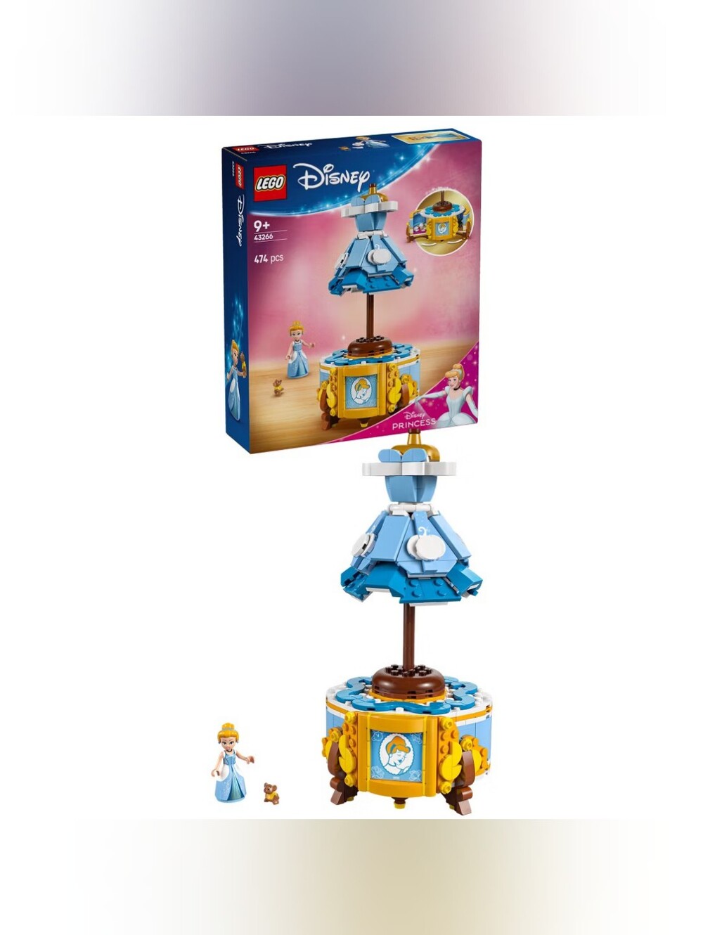 NIB LEGO Disney Princess: Cinderella's Dress (43266) — 474 pcs Building Blocks
